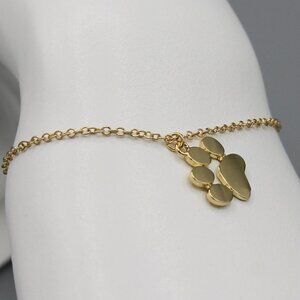 Jewelry bracelet paw animal dog cat friend love dainty minimalist dainty new